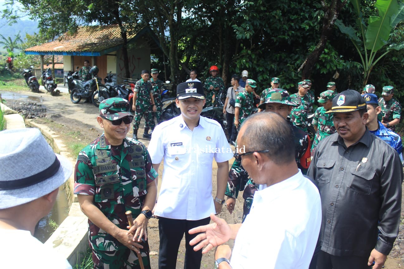 Satukan Langkah Membangun Negeri dari Desa, TMMD ke-127 Kodim 0617/Majalengka Resmi Berakhir